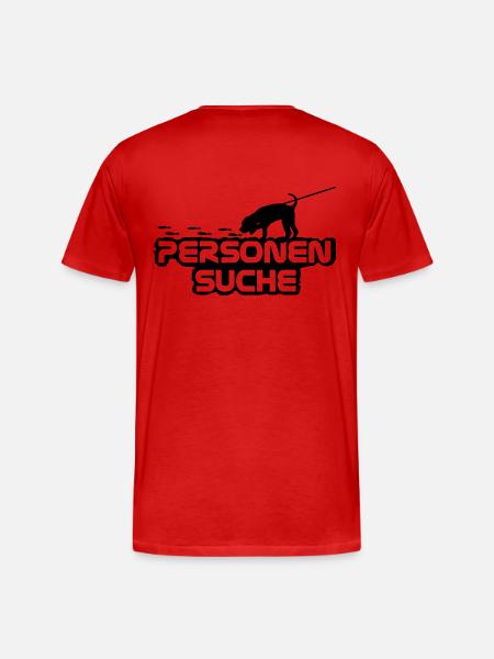 trailer - Männer Premium Bio T-Shirt - Rot