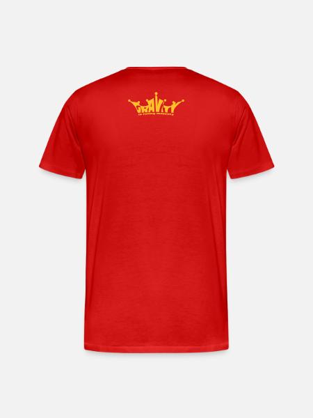 gravity majesty - Männer Premium Bio T-Shirt - Rot