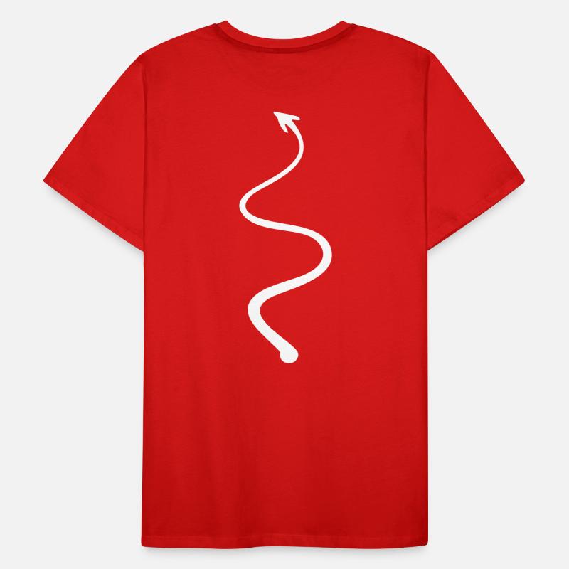 devil tail Men's Premium Organic T-Shirt