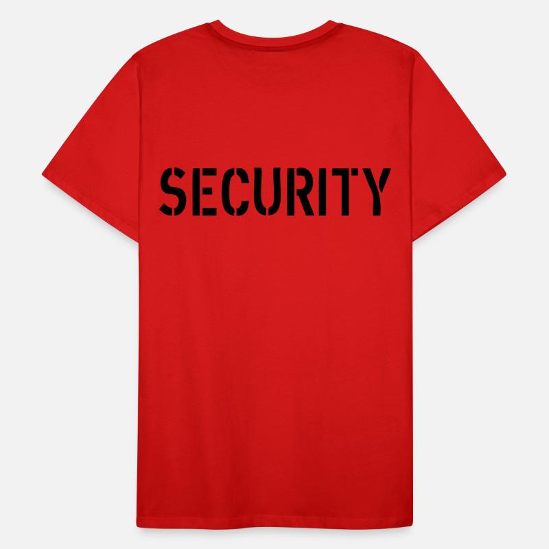 Security Men's Premium Organic T-Shirt