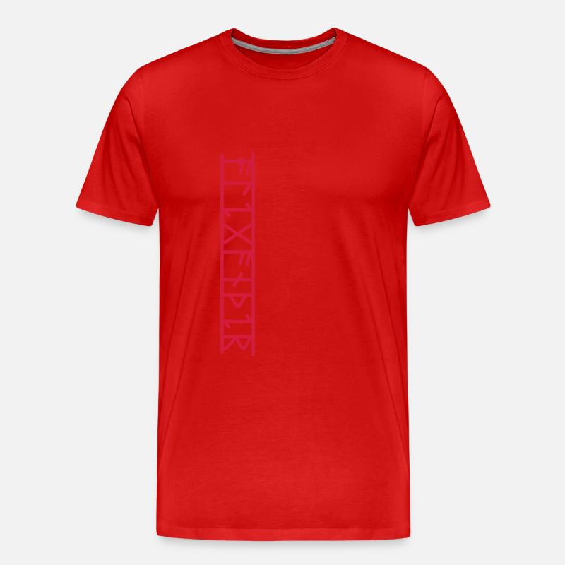 Alexander - Männer Premium Bio T-Shirt - Rot
