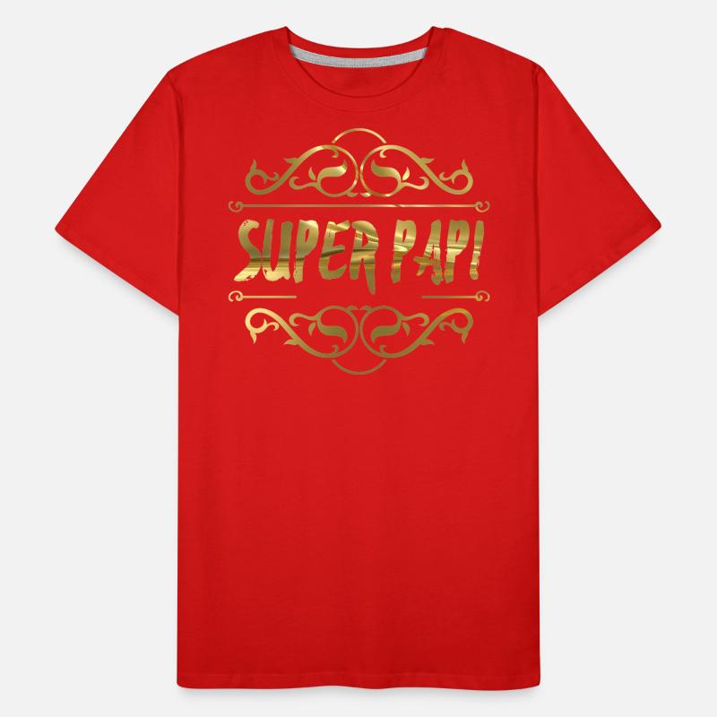 Super Papi Männer Premium Bio T-Shirt