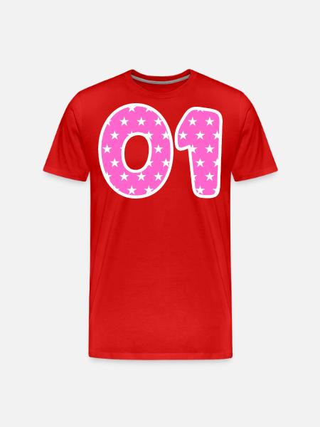 Équipe - 01 - Sport - T-shirt bio Premium Homme - rouge
