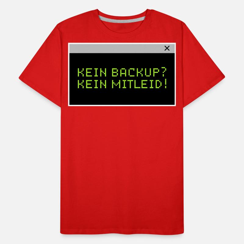 Informatiker Informatik Programmierer Entwickler Männer Premium Bio T-Shirt