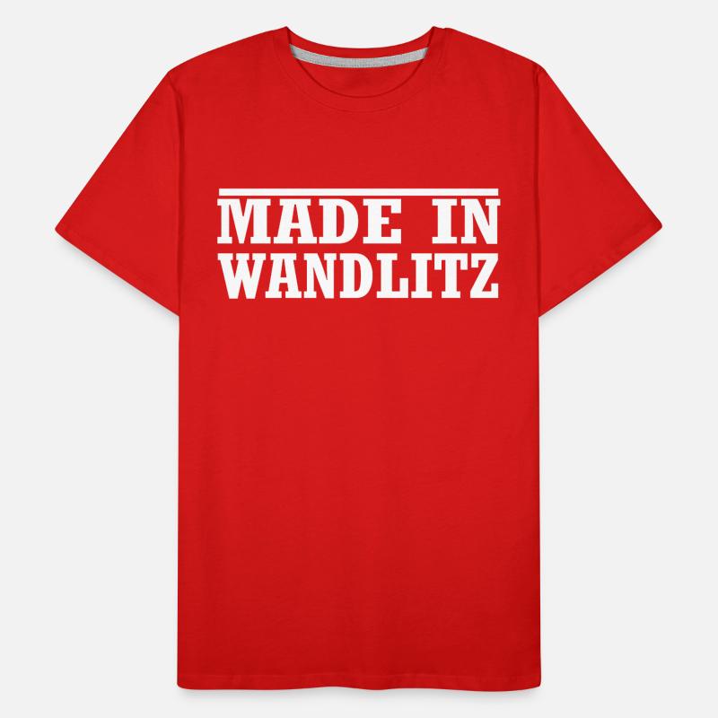 Wandlitz Männer Premium Bio T-Shirt