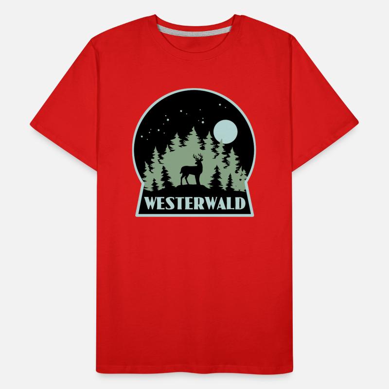 Westerwald Männer Premium Bio T-Shirt
