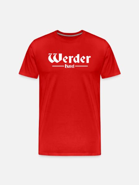 Werder Havel - Männer Premium Bio T-Shirt - Rot