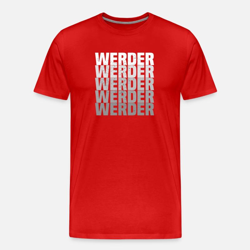 Werder Havel - Männer Premium Bio T-Shirt - Rot