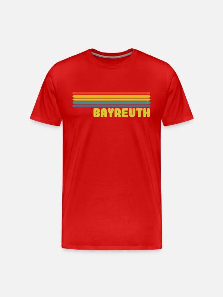 Bayreuth - Männer Premium Bio T-Shirt - Rot