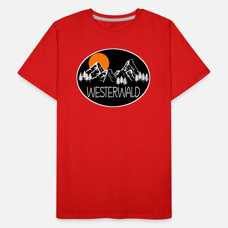 Westerwald Männer Premium Bio T-Shirt