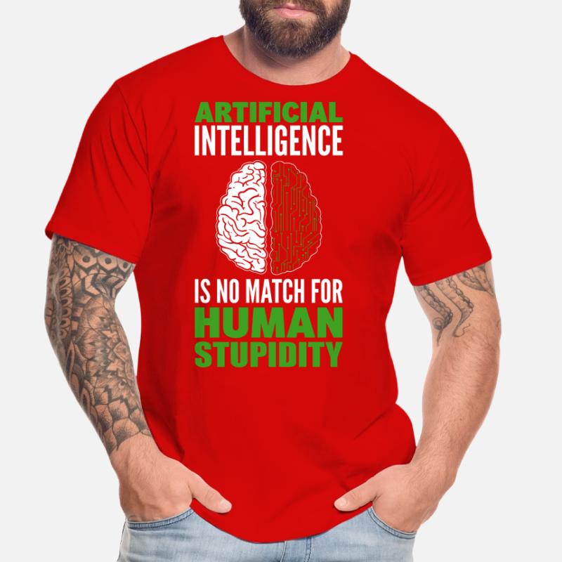 Data Robot AI Computer Science Machine Learning Men's Premium Organic T-Shirt
