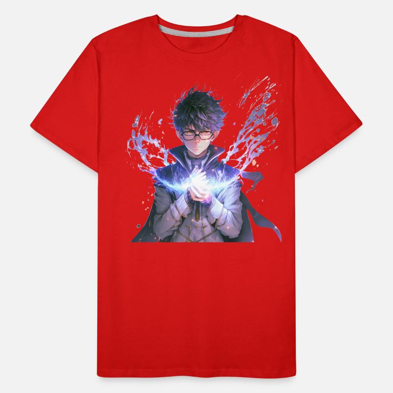 Sorcerer's Apprentice Fire Mage Men's Premium Organic T-Shirt