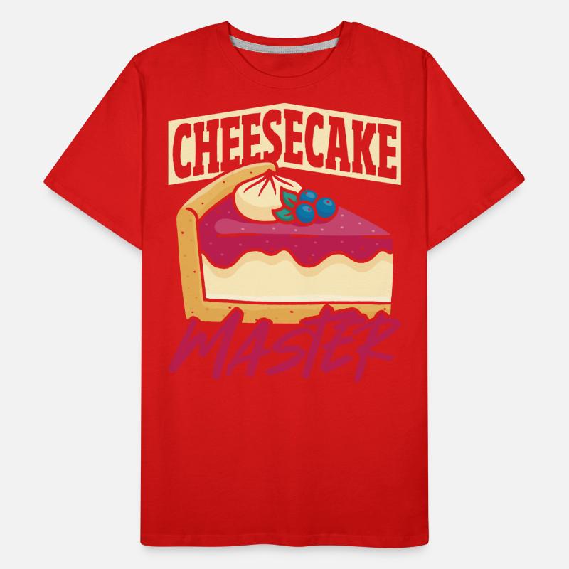 Gâteau au fromage Cheese Eater Candy T-shirt bio Premium Homme