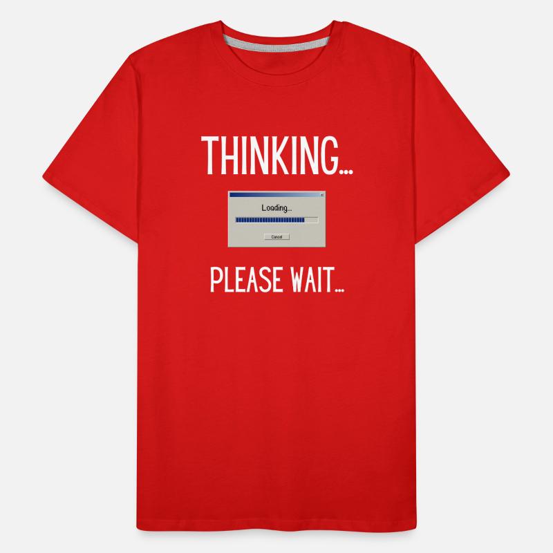Thinking, please wait. Men's Premium Organic T-Shirt