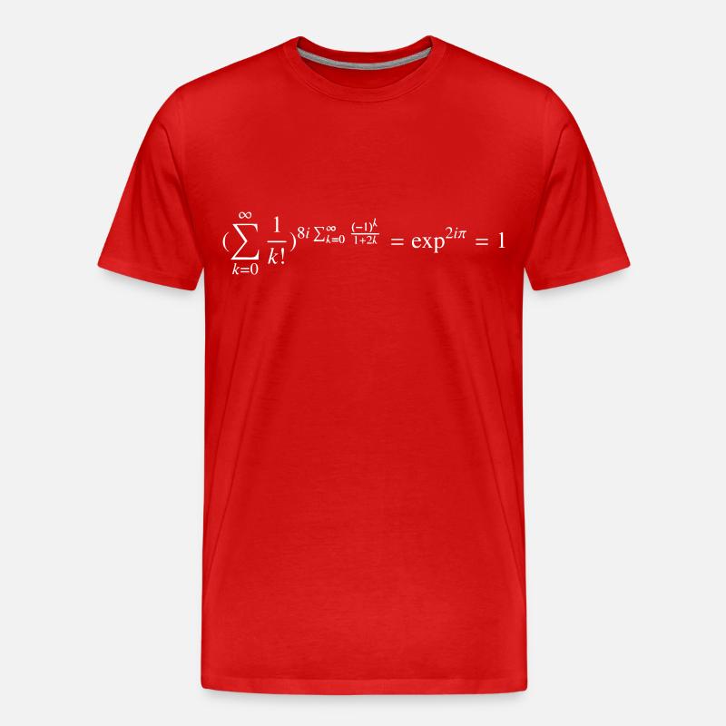 Keep it Simple - Männer Premium Bio T-Shirt - Rot