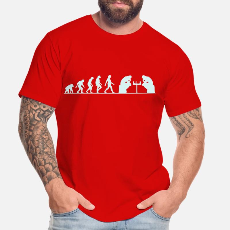évolution échec T-shirt bio Premium Homme