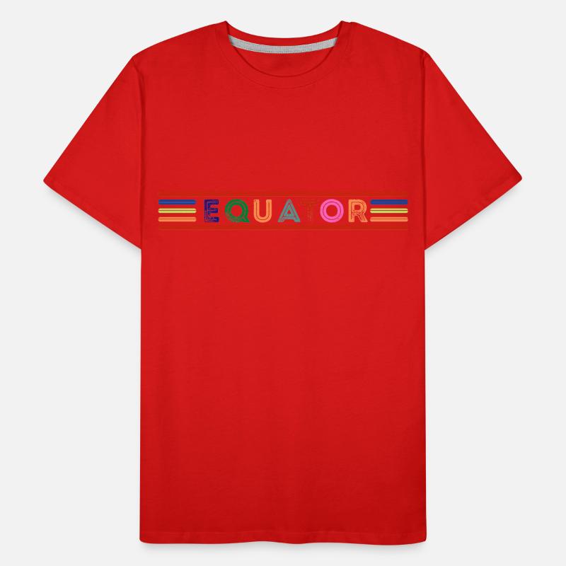 ÄQUATOR Männer Premium Bio T-Shirt