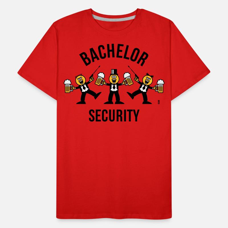 Bachelor Security (Caricature / Dance / 3C / B) Men's Premium Organic T-Shirt