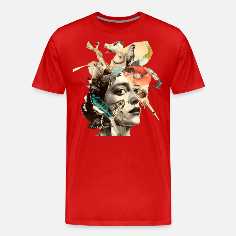 Mouche Robin Mouche - T-shirt bio Premium Homme - rouge
