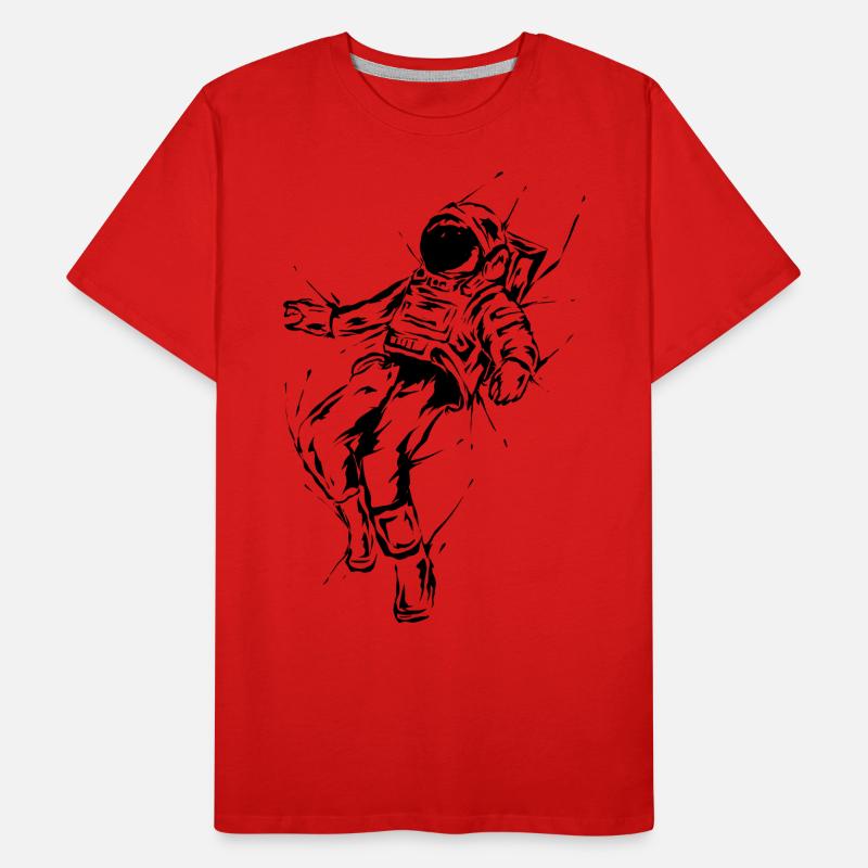 Astronaute T-shirt bio Premium Homme
