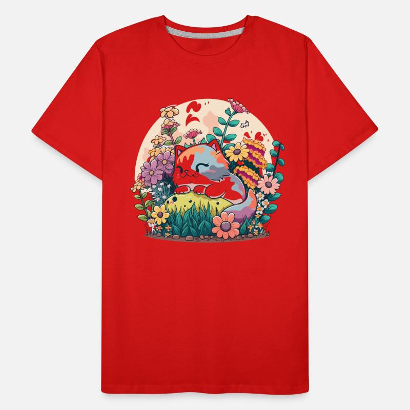 Chat de jardin T-shirt bio Premium Homme