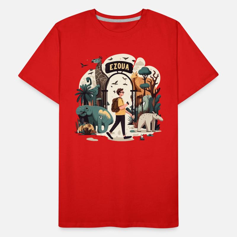 Parc à thème Thrill: Parc d’attractions Fun T-shirt bio Premium Homme