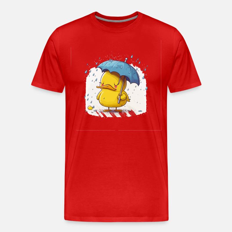 Quacksalber-Attacke - Männer Premium Bio T-Shirt - Rot
