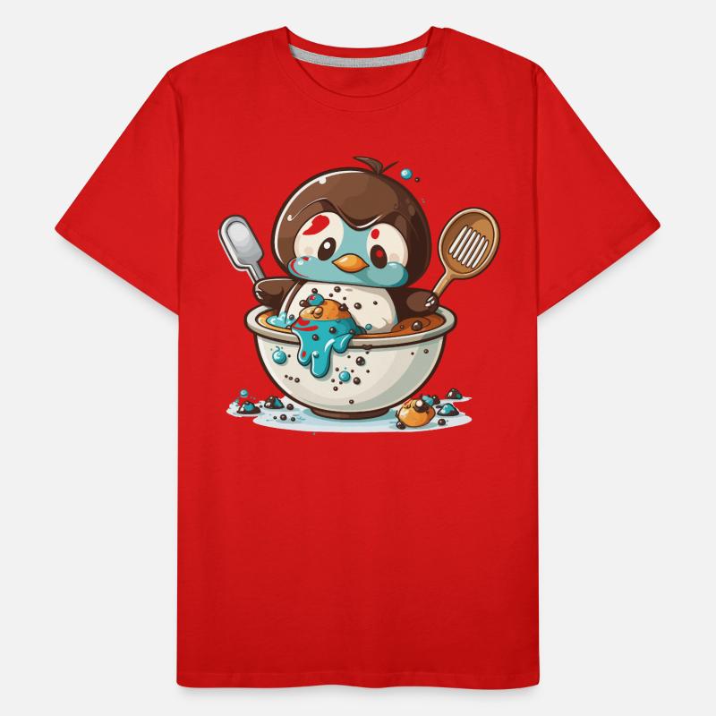 Pinguin-Gebäck Männer Premium Bio T-Shirt