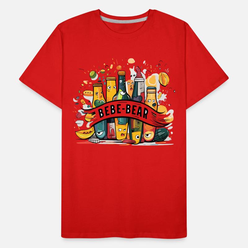 Brushes & Brews Men's Premium Organic T-Shirt