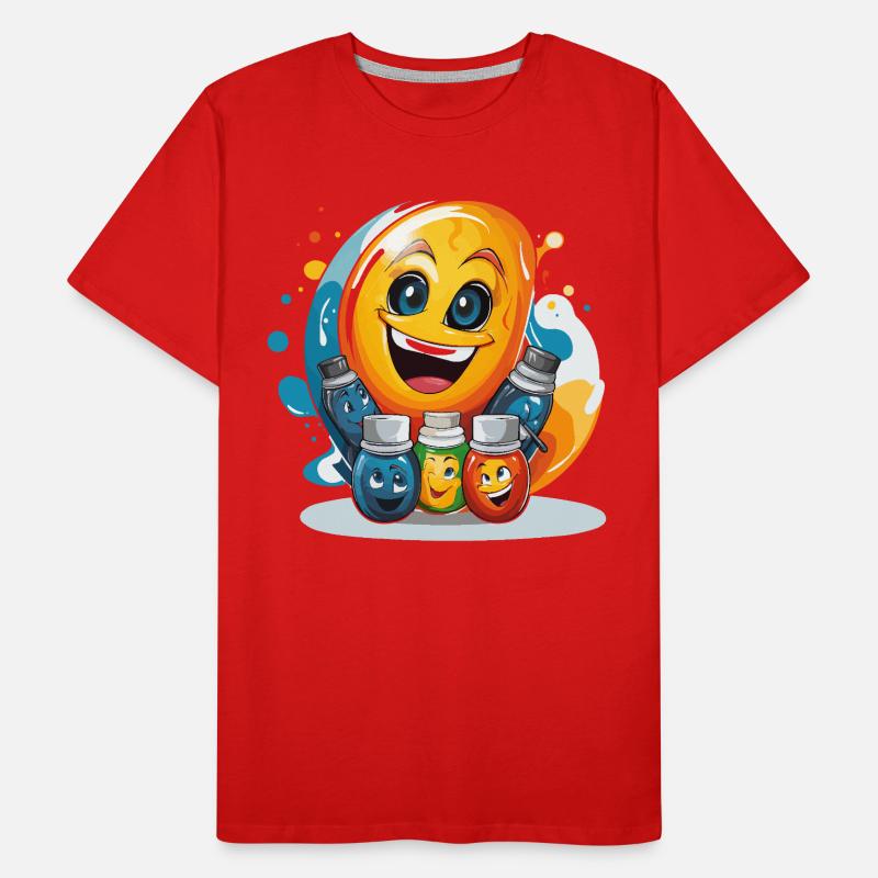 Palette de créativité T-shirt bio Premium Homme