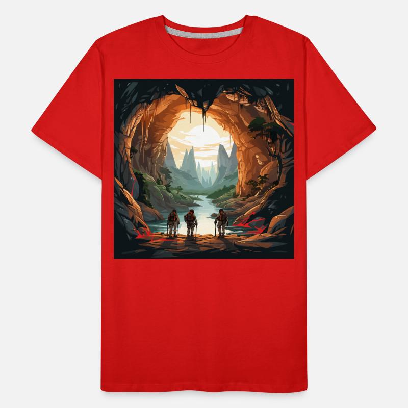 The Cave Explorers Men's Premium Organic T-Shirt