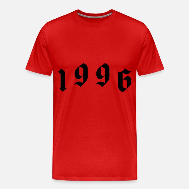 1996 - Männer Premium Bio T-Shirt - Rot