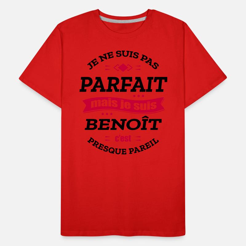 BENOÎT PARFAIT - PRENOM BENOÎT T-shirt bio Premium Homme