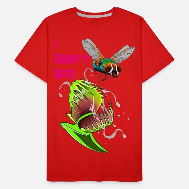 I DONT'T BITE Männer Premium Bio T-Shirt