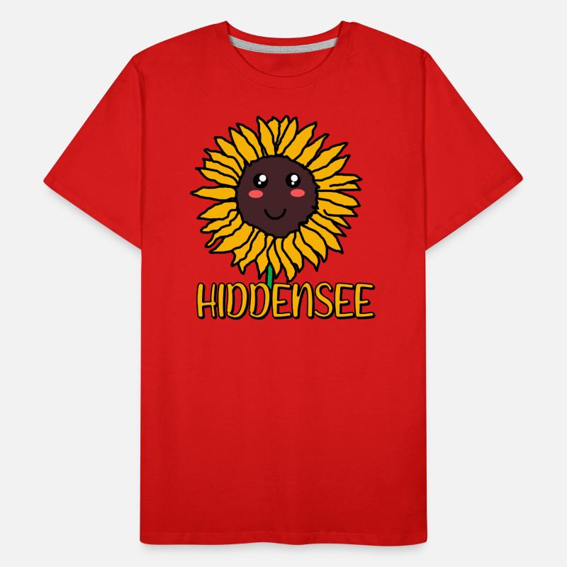 Hiddensee Männer Premium Bio T-Shirt