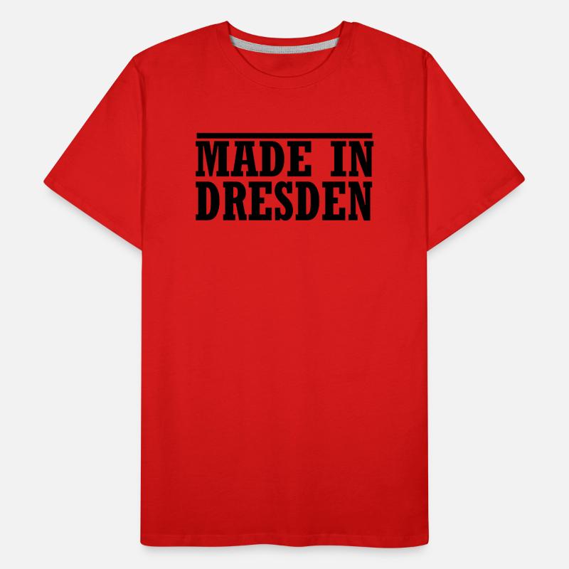 made in Dresden Männer Premium Bio T-Shirt