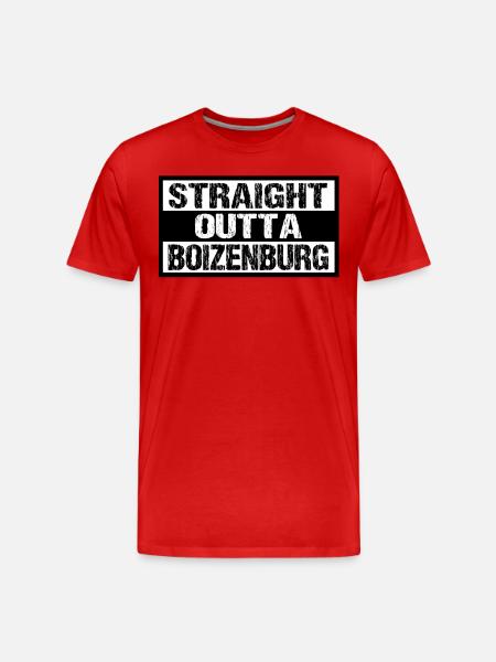 Boizenburg - Männer Premium Bio T-Shirt - Rot