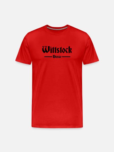 Wittstock - Männer Premium Bio T-Shirt - Rot