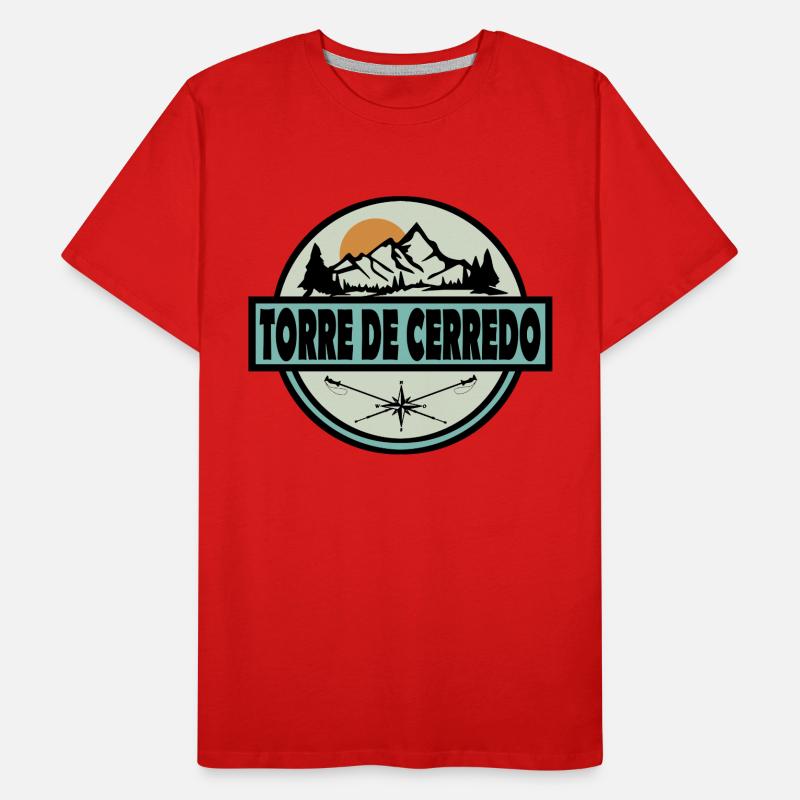 Torre de Cerredo Männer Premium Bio T-Shirt