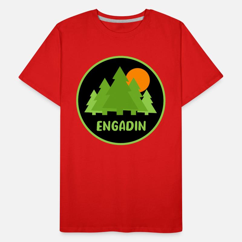 Engadin Men's Premium Organic T-Shirt
