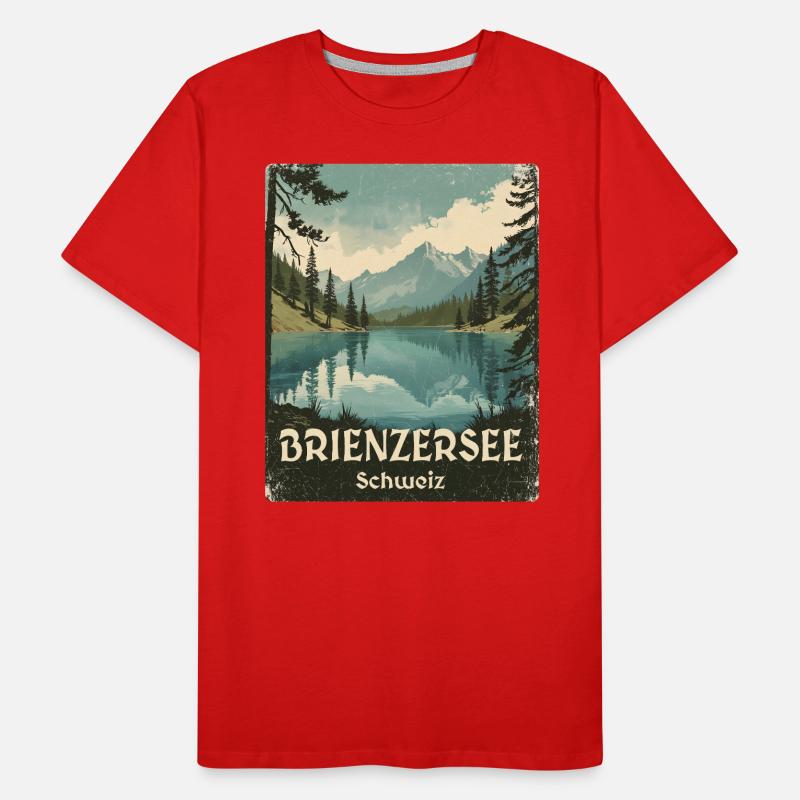Lac de Brienz T-shirt bio Premium Homme