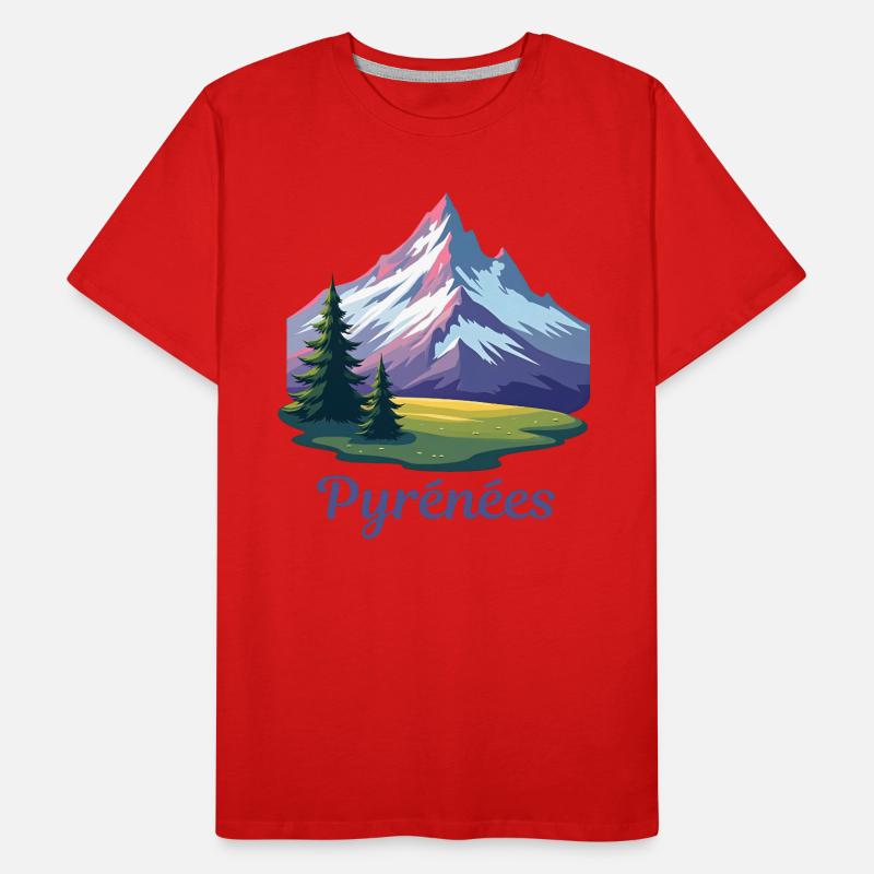 Pyrénées Pyrénées T-shirt bio Premium Homme