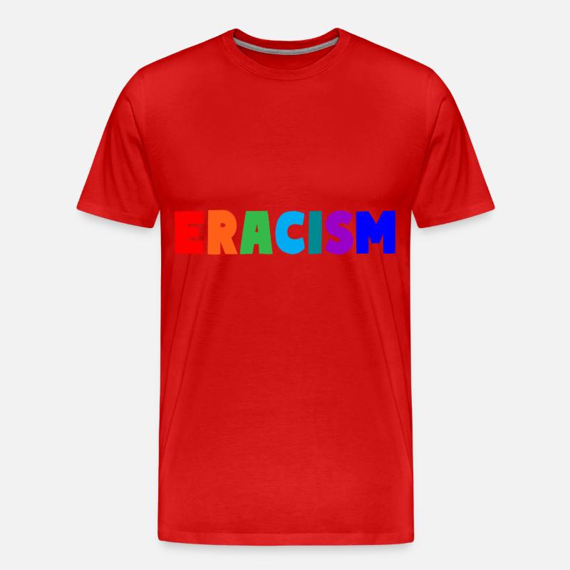 Eracism - Männer Premium Bio T-Shirt - Rot