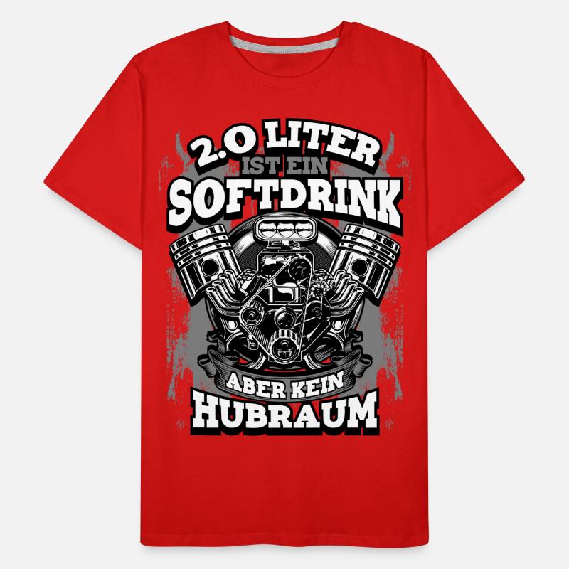 2.0 hat ein Softdrink Männer Premium Bio T-Shirt