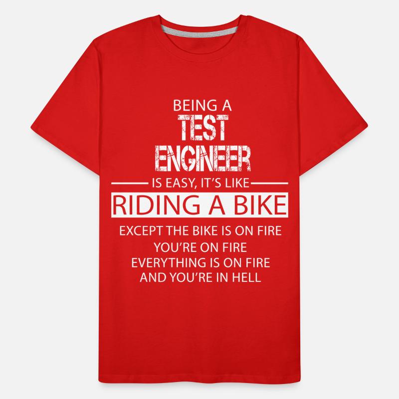Test Engineer Men's Premium Organic T-Shirt