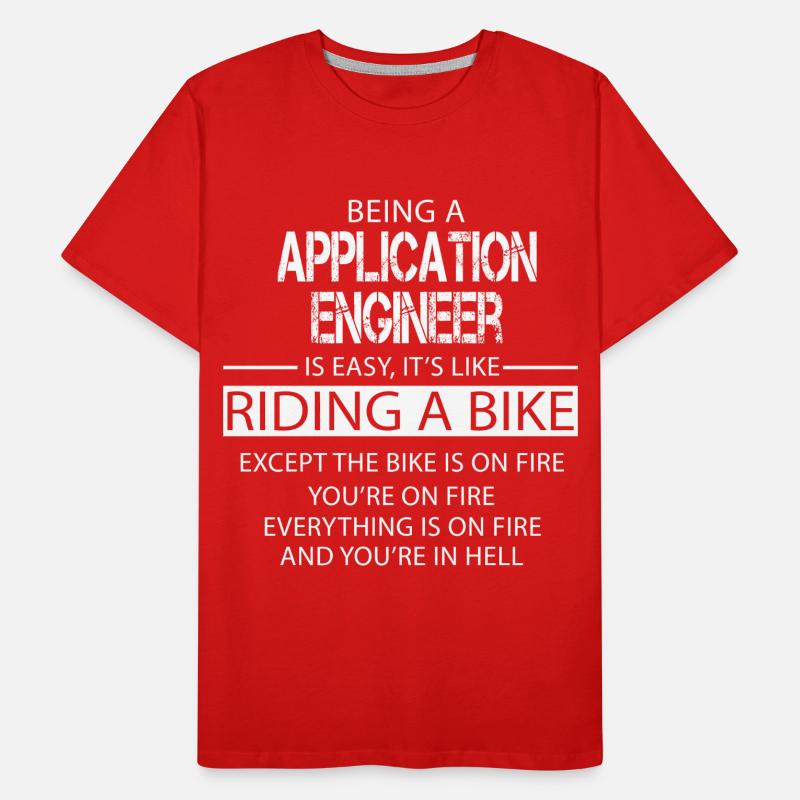 Application Engineer Men's Premium Organic T-Shirt