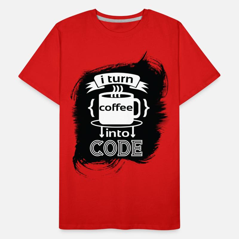 Sind Sie ein Software-Entwickler oder genießen Sie Progr Männer Premium Bio T-Shirt