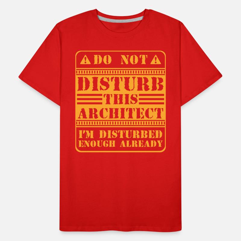 Architecture Construction de maisons T-shirt bio Premium Homme