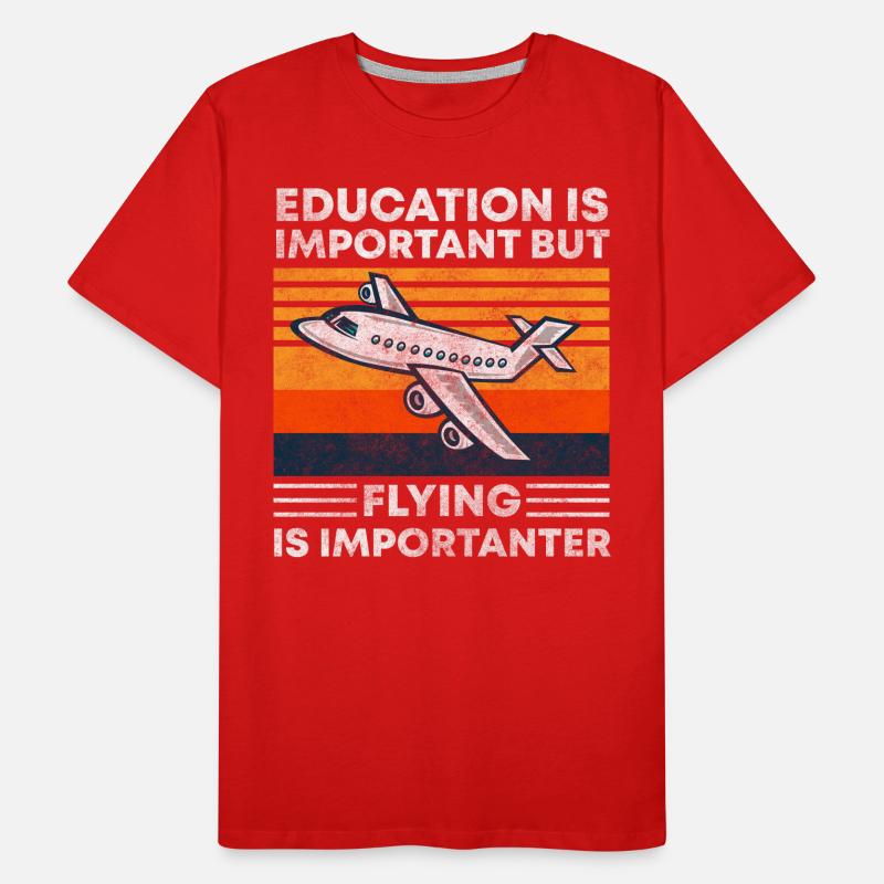 Pilot Work Pilots Gliders Men's Premium Organic T-Shirt