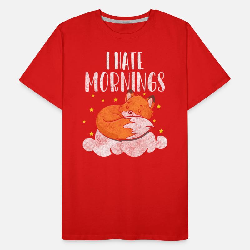 Fox Wisdom Hunter Men's Premium Organic T-Shirt